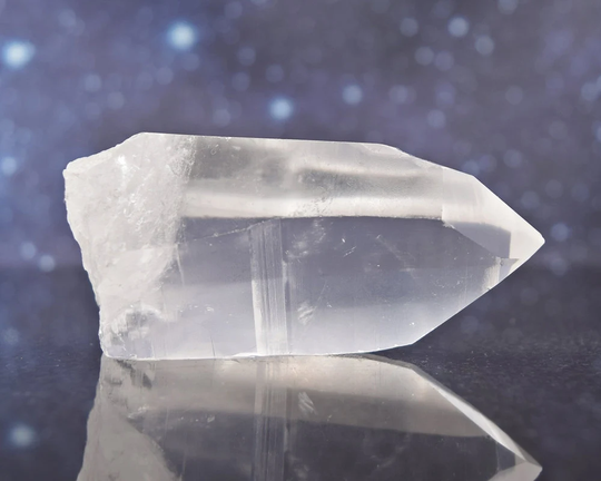 Lemurian Seed Clear Quartz Crystal From Brazil | Record Keepers 3.69