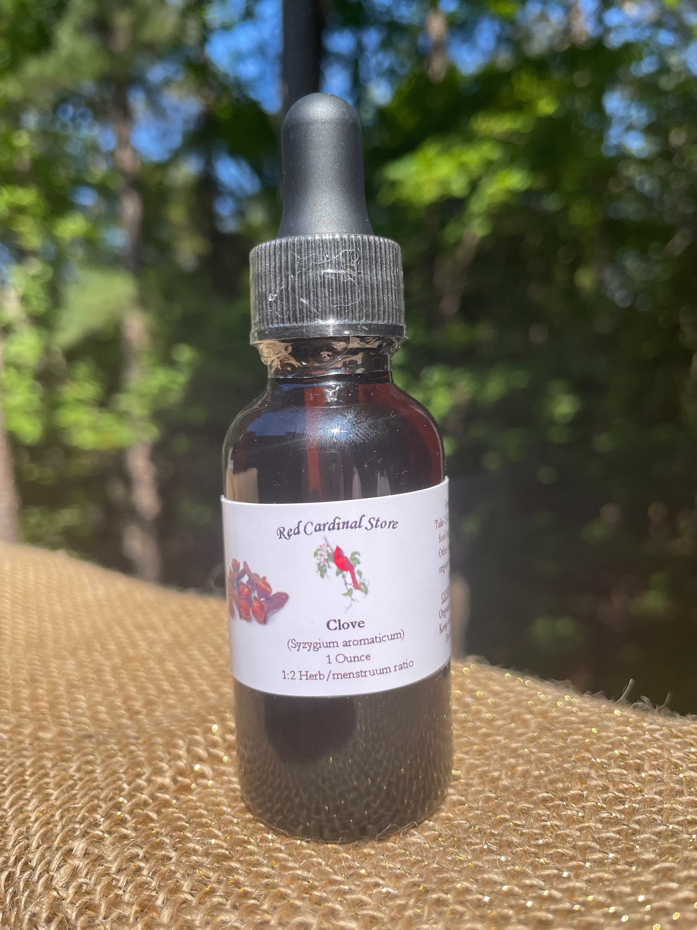 Clove Tincture Herb Extract Double Extraction