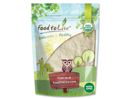 Organic Apple Powder - Non-Gmo, Unsulfured, Made From Raw Dried Fruit, Vegan, Bulk, Contains Maltodextrin, No Sulphites
