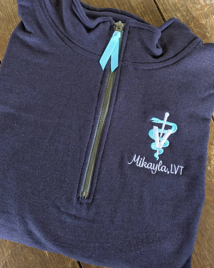 Vet Tech Sweatshirt, Embroidered Assistant, Gift, Rvt, Veterinarian Pullover, Emergency Medicine, Accessories