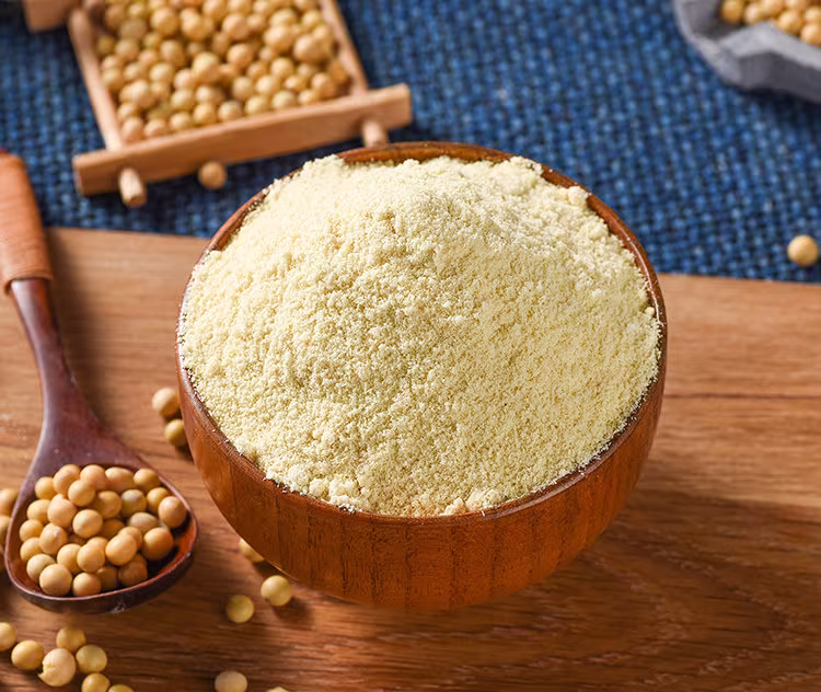 500G 100% Pure Raw Soybeans Powder, Soya Bean Soybean Meal Soy Flour Powder
