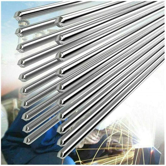 Betterlife 10 pcs 2.0mm 50CM Low Temperature Aluminum Welding Wire Welding Powder Durable Al Rod Fit Durable Arm