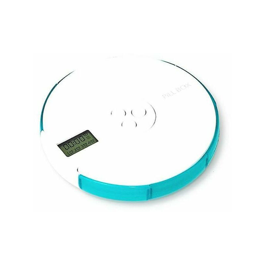 Automatic Pill Box with 7-Day Electronic Medicine Organizer (Green)