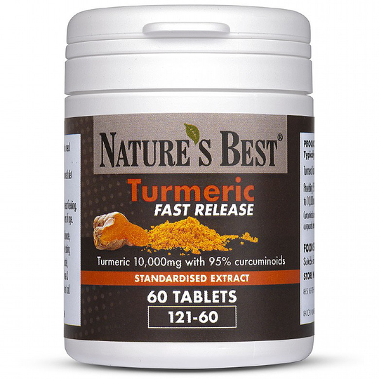 Turmeric 10,000Mg, Fast Release Formula 120 Tablets