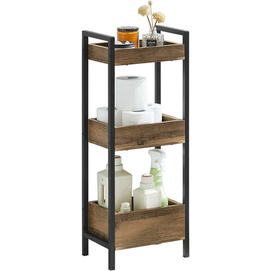 SoBuy 3 Tiers Bathroom Shelf Storage Display Shelf Rack Organizer,FRG226-F