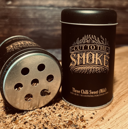 Three Chilli Sweet Dry Rub Shaker 100g