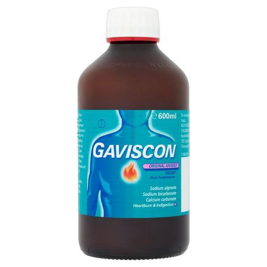 Gaviscon Aniseed Original Liquid Relief 600Ml