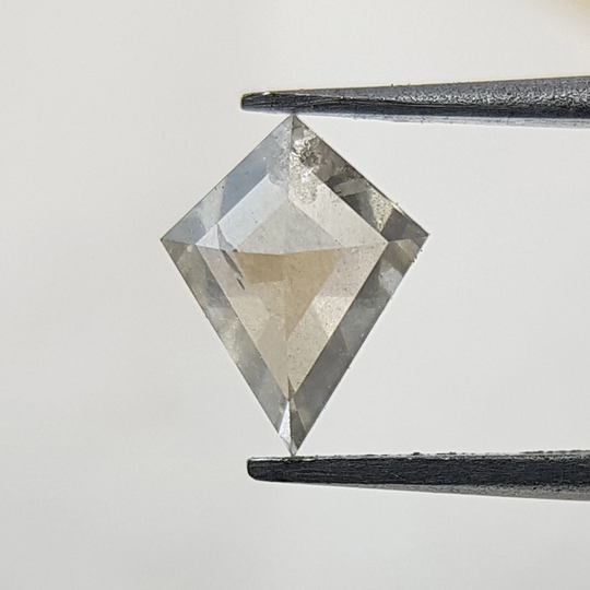 0.34 Ct Kite Salt & Pepper Diamond | Loose Sale Natural For Engagement Ring/Jewelry Unique Galaxy Gemstone