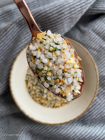 Garlic Sea Salt Grind | Flat Pack - Handcrafted Spice Blend