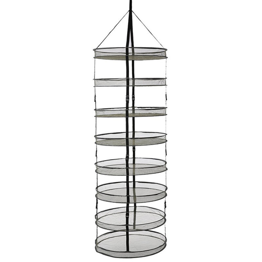 Hanging Drying Rack 8 Layers Detachable Folding Herb Drying Net Clip on Mesh Dryer Net for Herbs Flowers Buds Plants,model:Green