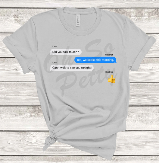Rhoslc Thumbs Up Text Shirt Real Housewives Of Salt Lake City Tshirt Heather Lisa Quote Unisex
