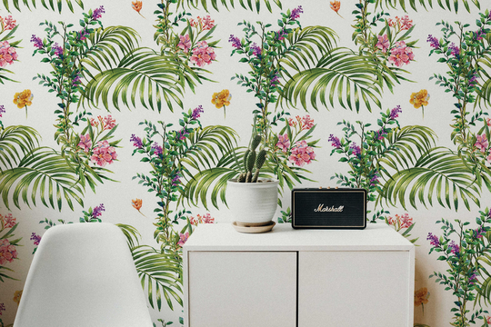Exotic Florist Dream | Removable Wallpaper Pattern #367