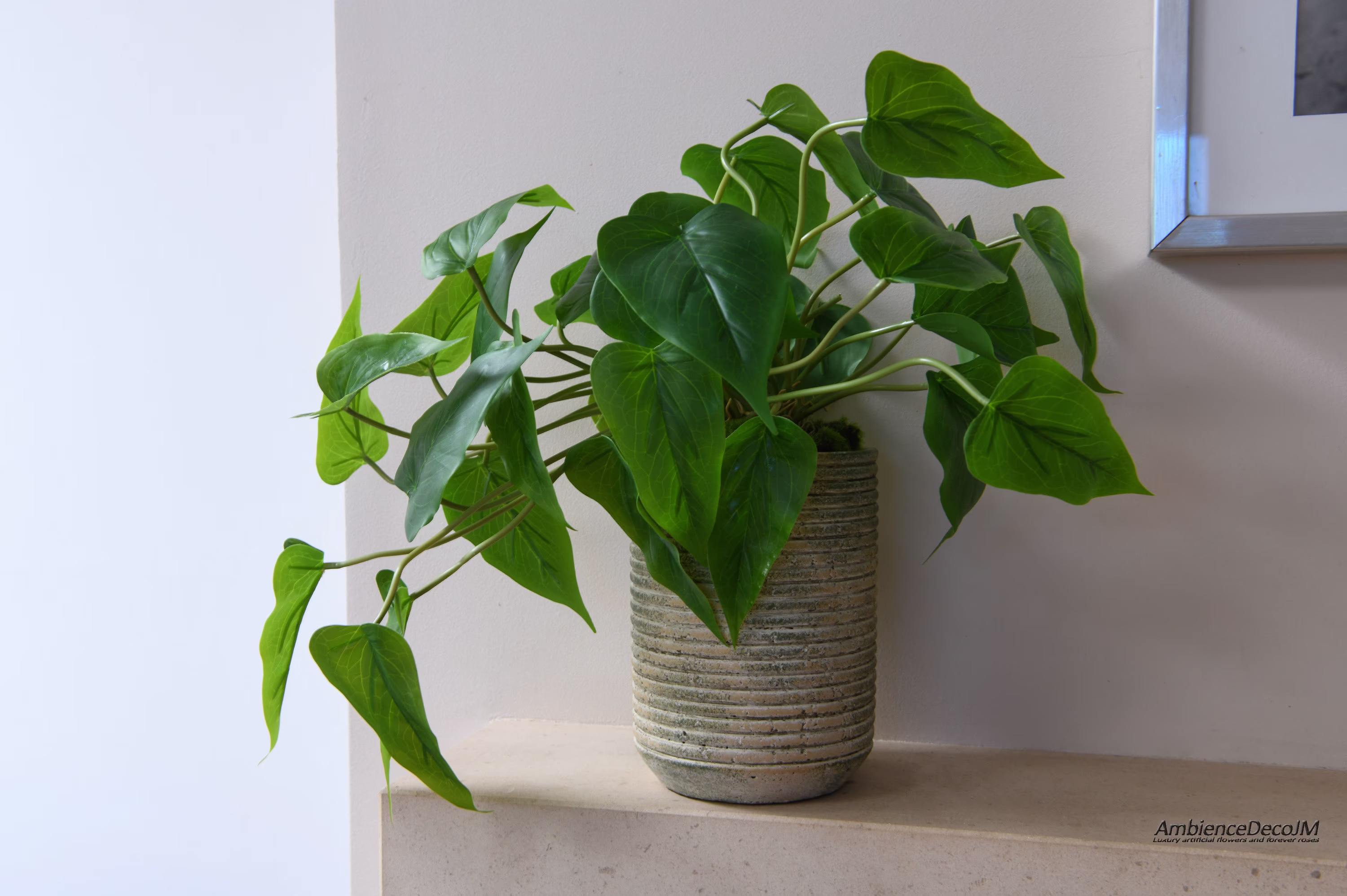 Realistic House Plant. Artificial Potted Plant