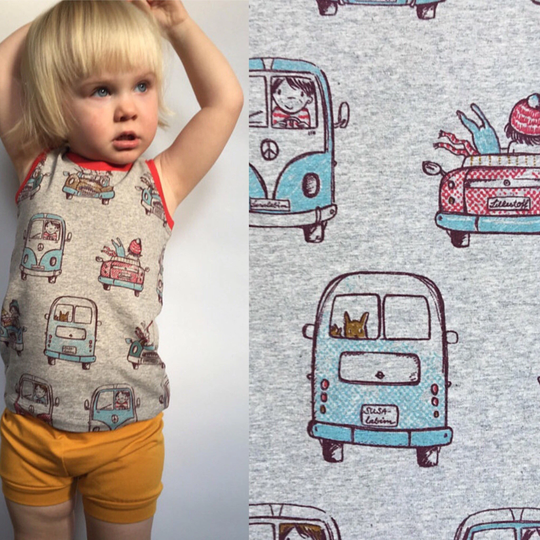 Organic Tank Top, Campervans, Baby, Kids Clothes, Unisex Clothing, Summer Baby Toddler