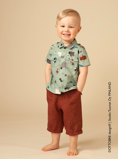 Endangered Animals Organic Cotton Poplin