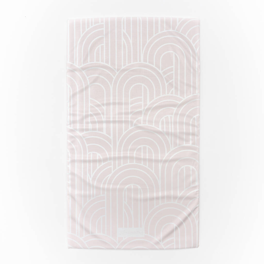 Lagom Powder Pink Travel Baby Changing Mat