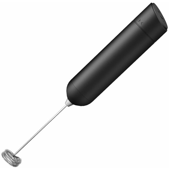 Milk Frother, Stainless Steel & Aluminum Alloy Electric Milk Frother with 12000 rpm Super Powerful Motor for Coffees, Espressos, Lattes and
