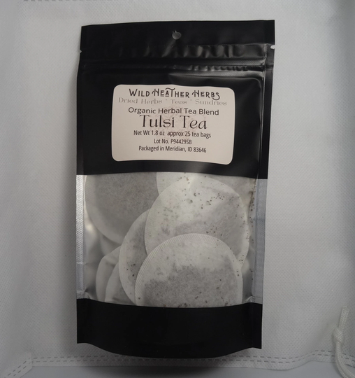 Tulsi Tea Bags - Organic Medicinal Ritual