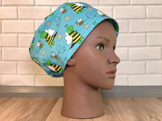 Bumble Bee, Dinosaur Scrub Cap