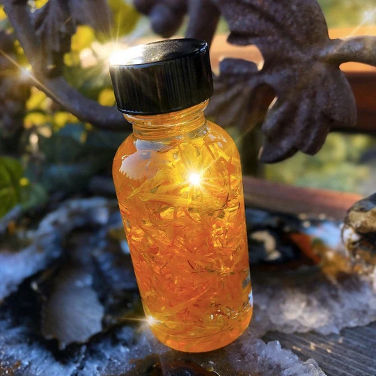 Calendula Oil Flower Infused 1Oz