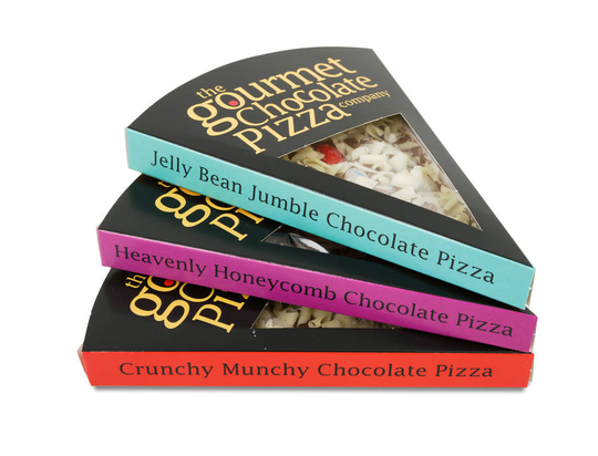 Ten Chocolate Pizza Slice Party Favours