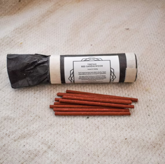 Handmade Tibetan Red Sandalwood Incense Stick