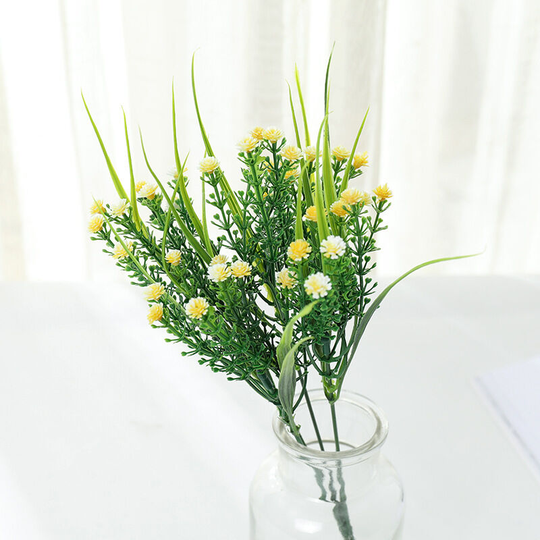 Perle Raregb - Artificial green plants, bouquets of roses, artificial plastic flowers, garden planters, decorative plants, artificial green plants,