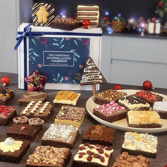 The Christmas Brownie Advent Calendar
