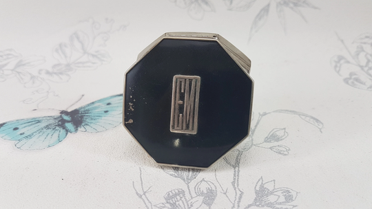 Art Deco Powder Compact, Elizabeth Arden