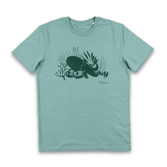 Organic Mens Octopus T Shirt