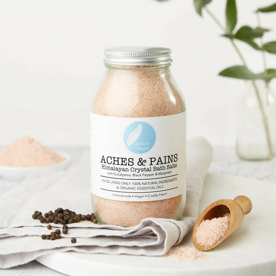 Aches + Pains Vegan Organic Himalayan Bath Salts