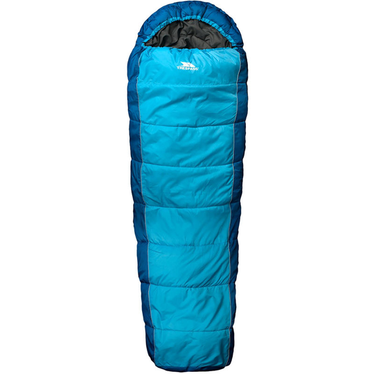 Echotec Hollow Fibre 4 Season Sleeping Bag (One Size) (Blue) - Blue - Trespass
