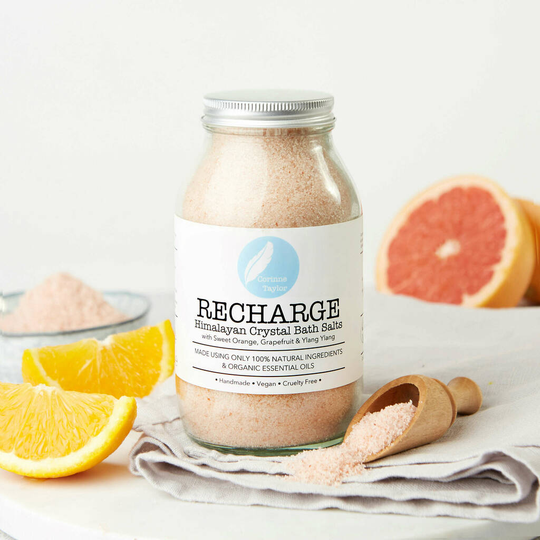 Recharge Vegan Organic Himalayan Bath Salts