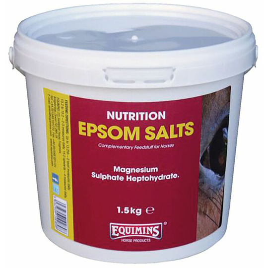 Equimins - Epsom Salts - 1.5 Kg Tub - 289