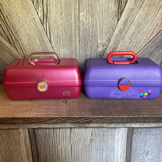 Vintage Caboodle 90S Make Up Organizer {Pick One} Vanity Mirror Organizational Jewelry Box Office Supply School Case 1990's Girl Toy