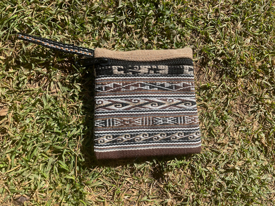 Alpaca Wool Crystal Bag/Coin Purse