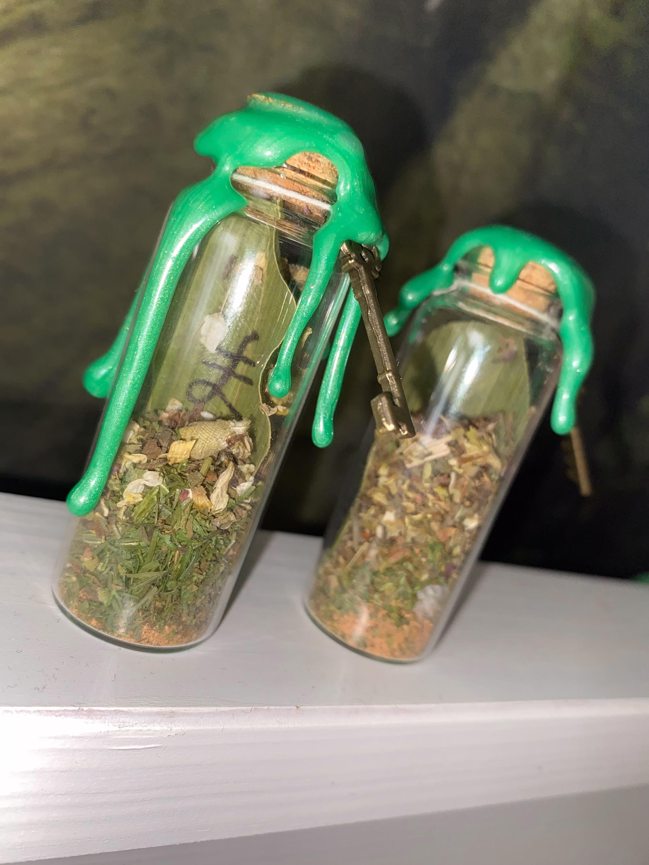 Money Herbal Charm/Spell Jar