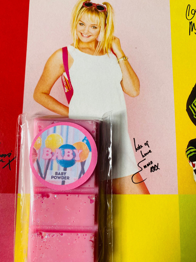 Baby Spice Wax Melt Snap Bar 50G, Girls Gift, 90S Nostalgia, Girl Power Self Care For Her, Powder