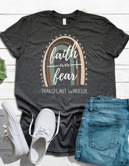 Transplant Gift T-Shirt, Organ Donation Awareness Tee, Liver, Heart, Kidney, Lung Anniversary
