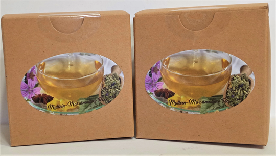Fresh Farm Made Mullein Marshmallow Tea You Get 10 Bags