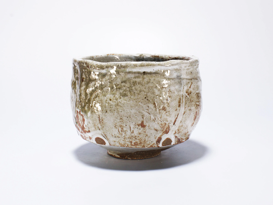White Chawan, Kurinuki Matcha Tea Bowl