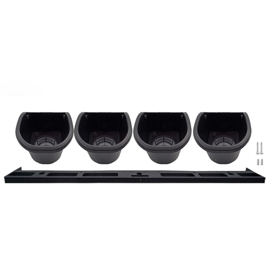 Nature - Vertical Garden/Herb and Flower Kit Black