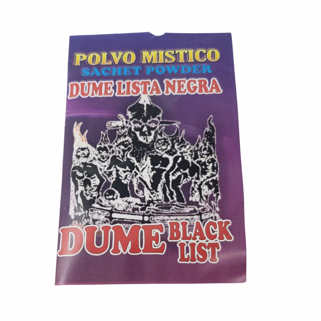 Dume Blacklist Sachet Powder/Lista Negra Polvo Mistico