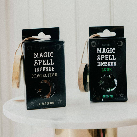 Magic Spell Halloween Incense Cones And Holder