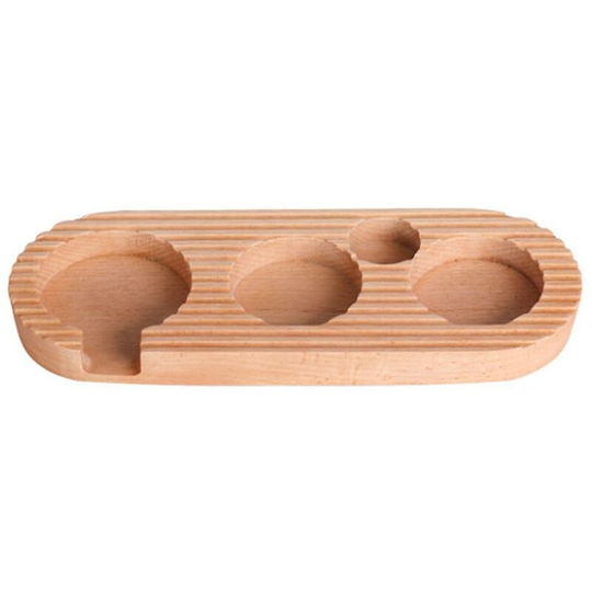 51/53mm wooden tamper mat press powder seat