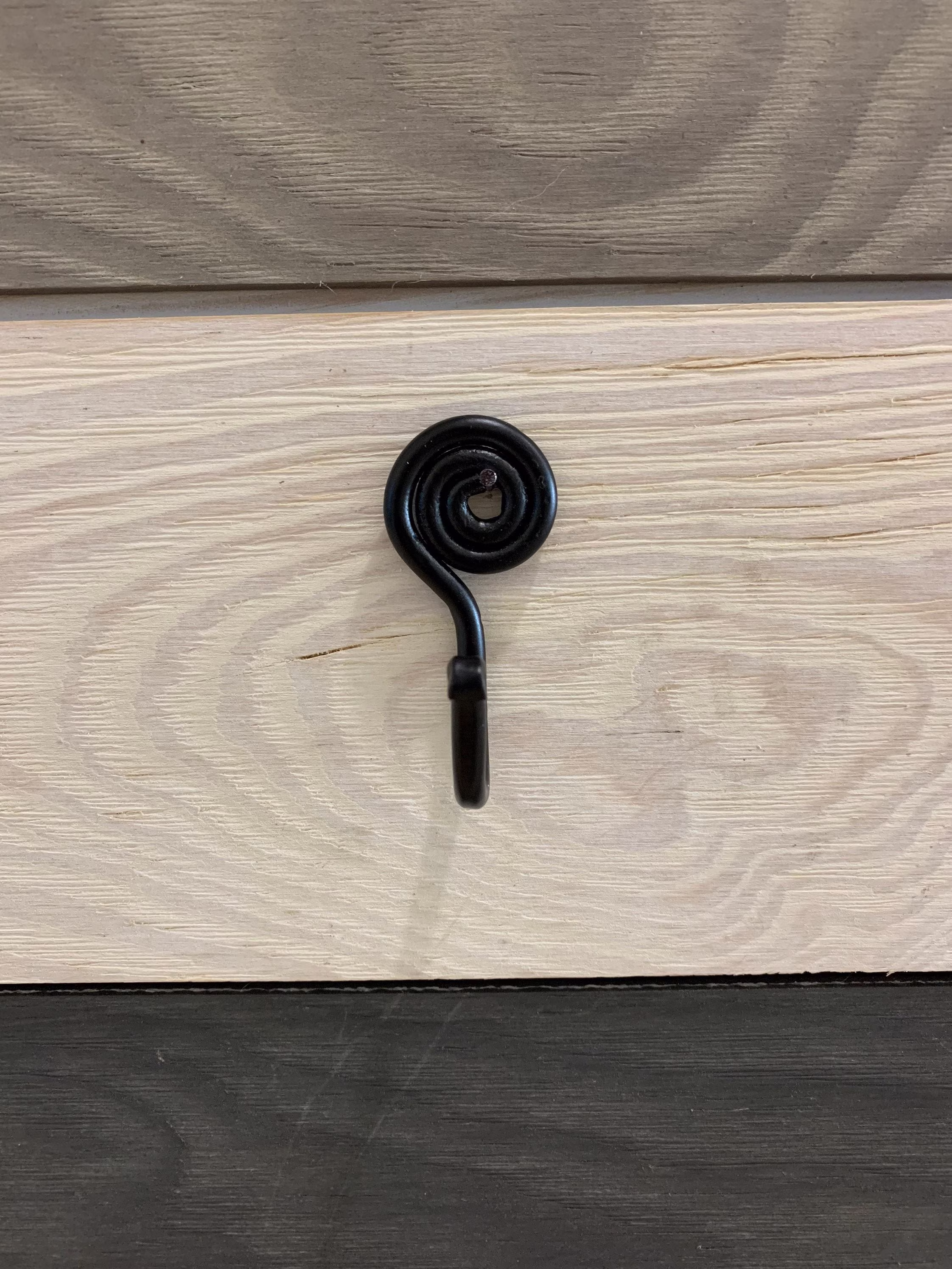 Curled Metal Wall Hook, Towel Bedroom Hanger, Coatroom Organizer, Outdoor Space Saver, Storage System, Hanging, Diy, Crafts