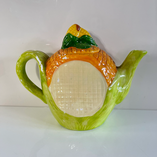 Novelty Decorative Teapot, Shaped Like Corn On The Cob