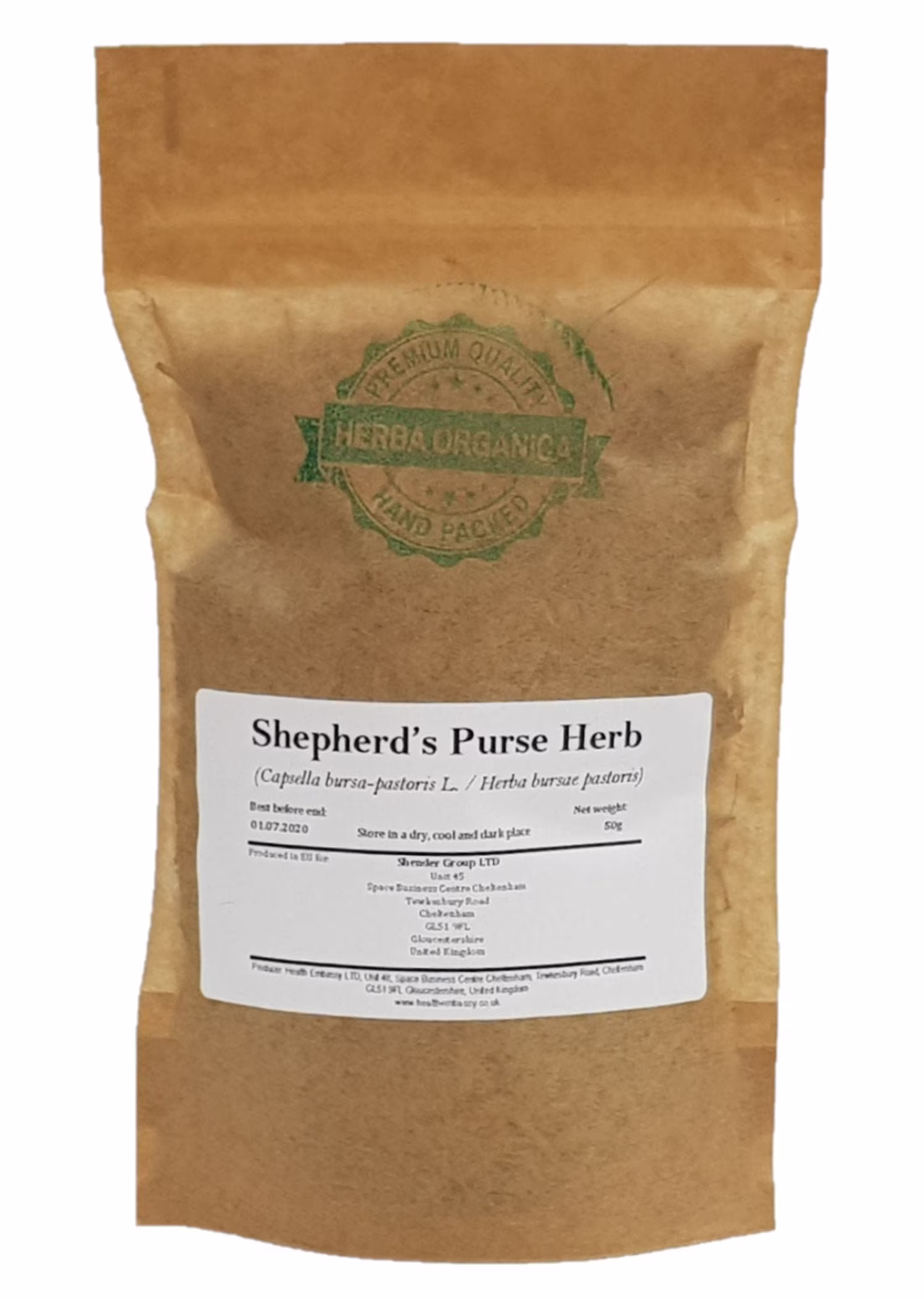 Shepherd's Purse Herb/Capsella Bursa-Pastoris L # Herba Organica