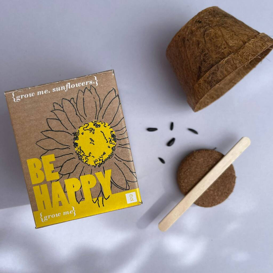 Grow Me Sunflowers Gift Box