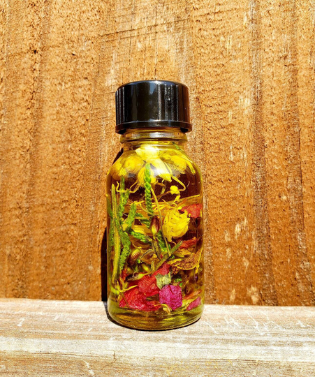 Empath Protection Oil, 15 Ml Or 2 Oz - Condition & Anointing Oil For Spiritual, Prayer, Therapeutic, Ritual Practices. Safe Hands, Body